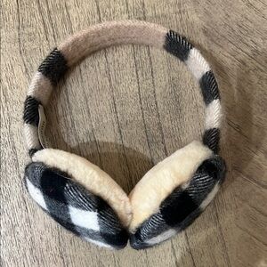 Burberry Plaid Earmuffs